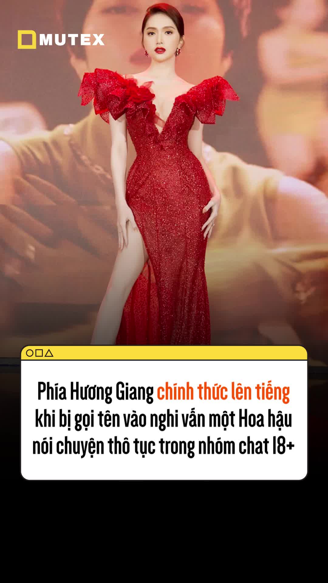 Phía Hương Giang chính thức lên tiếng khi bị gọi tên vào nghi vấn 1 Hoa