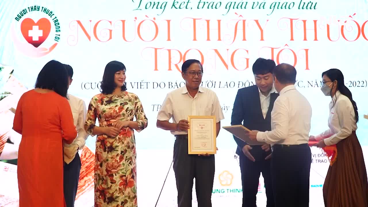 Xúc động lễ trao giải cuộc thi “Người thầy thuốc trong tôi”