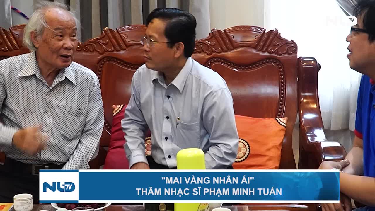 "Mai Vàng nhân ái" thăm nhạc sĩ Phạm Minh Tuấn