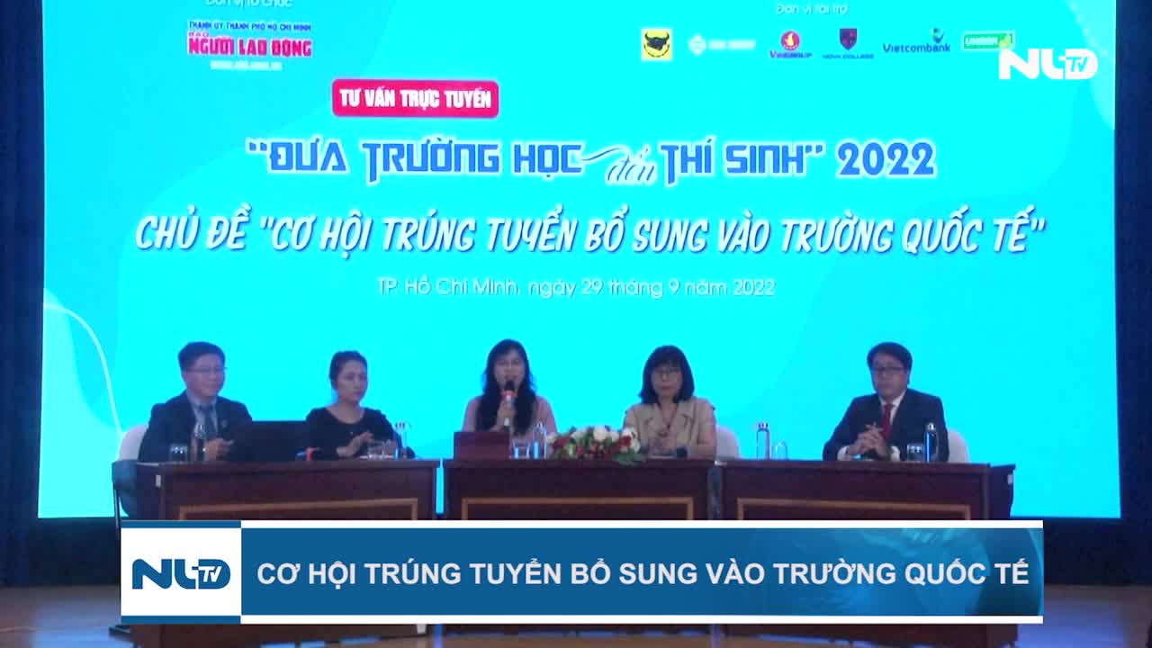 Cơ hội trúng tuyển bổ sung vào trường quốc tế