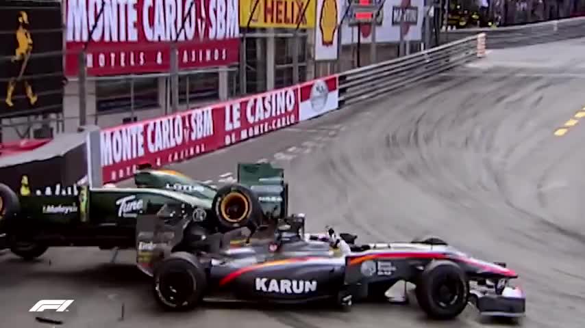 Top 5 tình huống không tưởng khi giải đấu F1 tổ chức tại Monaco