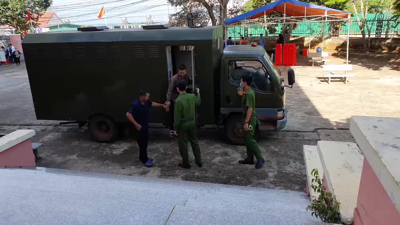 Clip bị cáo Đinh Chí Dũng và đồng phạm khai tại tòa