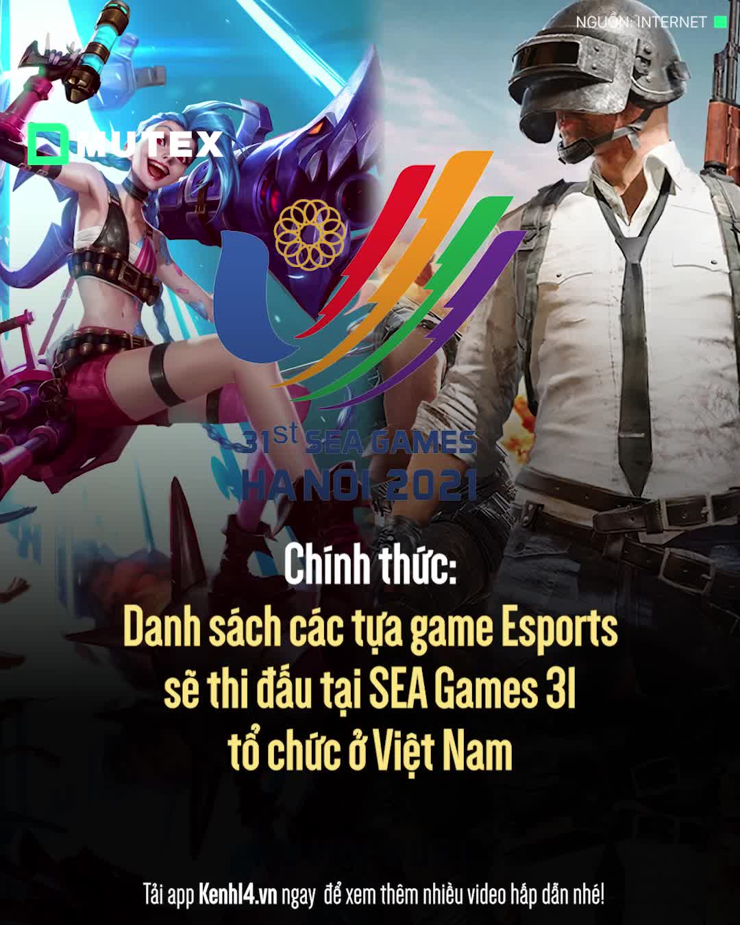 Chính thức: Danh sách các tựa game Esports sẽ thi đấu tại SEA Games 31 tổ chức ở Việt Nam
