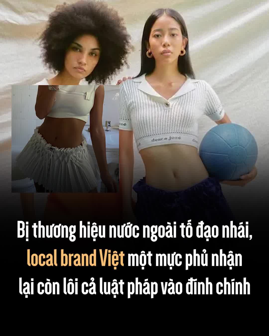 thumbnail - Bị thương hiệu nước ngoài đăng đàn tố đạo nhái, local brand Việt một mực phủ nhận lại còn lôi cả luật pháp vào đính chính