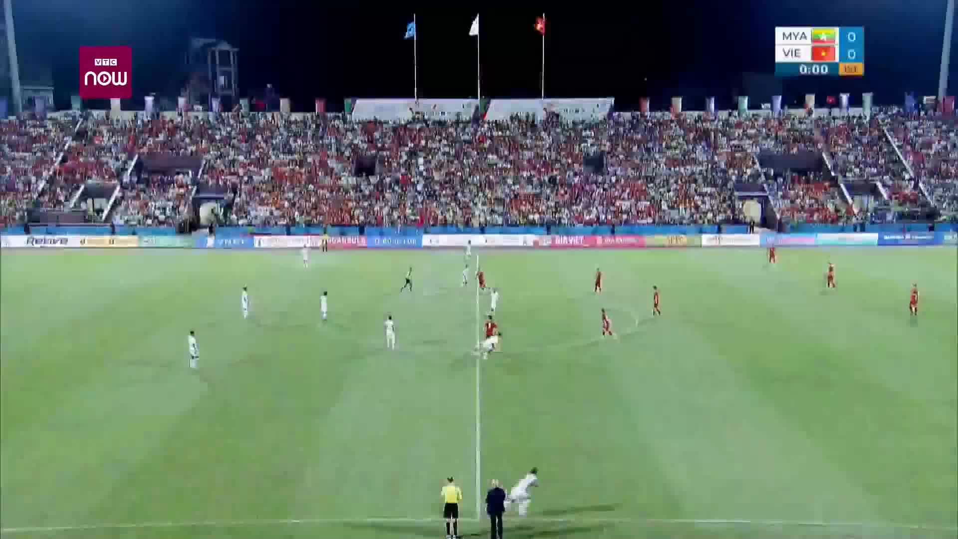 thumbnail - U23 Việt Nam 1-0 U23 Myanmar | Bóng đá nam SEA Games 31