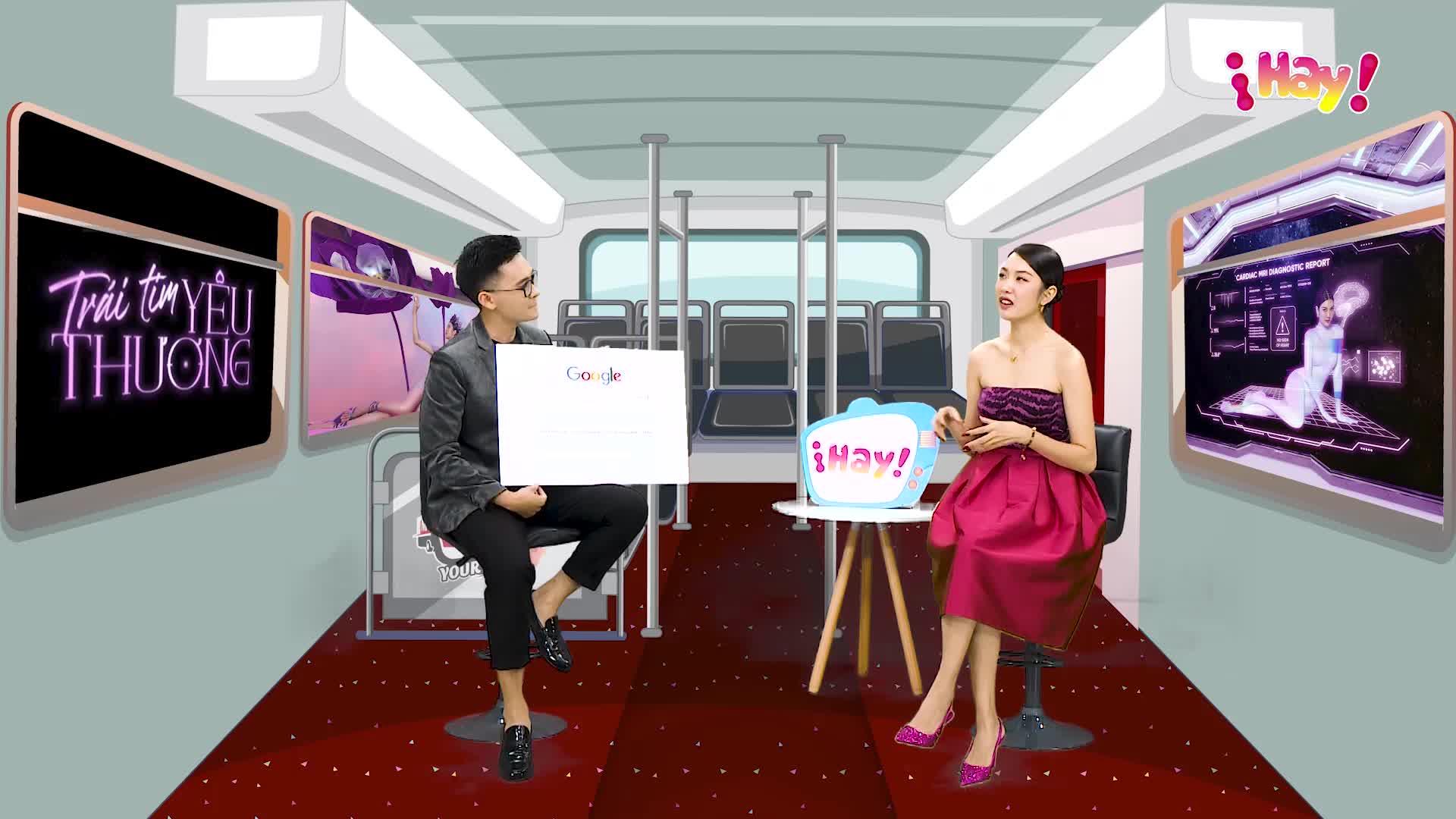 Thúy Vân đáp trả bình luận trái chiều về 'Trái tim yêu thương' trong My bus - Your show