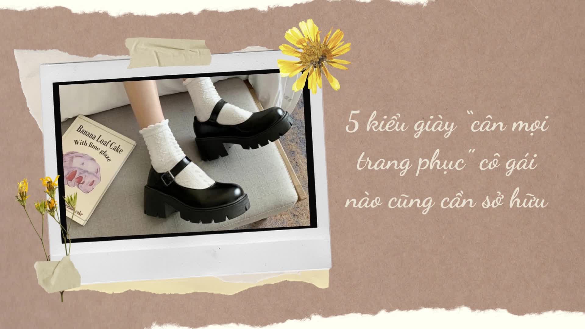 5 kiểu giày “cân mọi trang phục” cô gái nào cũng cần sở hữu