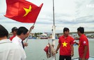 Trao 20.000 lá cờ Tổ quốc cho ngư dân Ninh Thuận