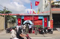 Cử tri quận 12 nô nức đi bầu cử