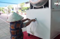 ATM gạo đến Thạnh Lộc giữa những ngày giãn cách xã hội