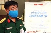 “Tổ quốc cần, cả nước chung tay” đến với Trường Quân sự Bộ Tư lệnh TP HCM và Bệnh viện Điều trị Covid-19 Trưng Vương