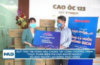 Quỹ Trái tim Hùng Hậu chung tay cùng chương trình “Thực phẩm miễn phí cho người nghèo” do Báo Người Lao Động phát động