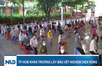 TP HCM khẩn trương lấy mẫu xét nghiệm diện rộng