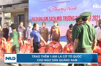 Trao thêm 1.000 lá cờ Tổ quốc cho ngư dân Quảng Nam