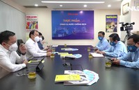 Ban Tuyên giáo Trung ương thăm, làm việc với Báo Người Lao Động