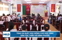 Trao 50 suất học bổng cho học sinh dân tộc thiểu số Bình Phước
