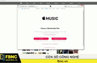 Hướng dẫn trải nghiệm Apple Music trên máy vi tính Windows
