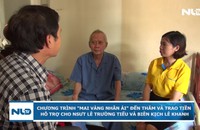 Chương trình “Mai vàng nhân ái” hỗ trợ NSƯT Lê Trường Tiếu và biên kịch Lê Khanh.
