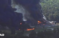 Cháy nổ lớn tại nhà máy hóa chất ở Mỹ