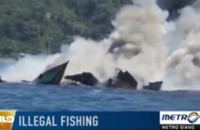 Việt Nam quan ngại việc Indonesia đánh chìm tàu cá của ngư dân