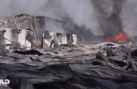 Công ty Hóa chất Bình Dương bị thiêu rụi hoàn toàn