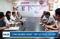 “Trái tim miền Trung” tiếp tục được góp sức