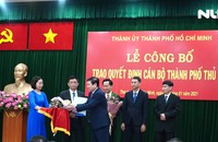 Ông Nguyễn Văn Hiếu giữ chức Bí thư Thành ủy TP Thủ Đức