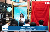 Triển lãm 40 năm hành trình sách Trẻ