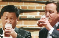 Thủ tướng David Cameron, Chủ tịch Tập Cận Bình đi quán uống bia
