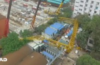 Sập cần cẩu ở Trung Quốc, ít nhất 12 người chết