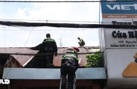 Ngôi nhà cháy 2 lần, người dân hốt hoảng bỏ chạy