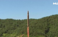 Triều Tiên phóng một loạt tên lửa ra biển