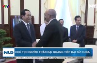 Video: Chủ tịch nước Trần Đại Quang tiếp đại sứ Cuba
