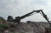 Kinh hoàng bãi rác thải chất cao như núi ở Bạc Liêu