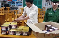 Bắt 2 vụ vận chuyển hàng ngàn quả pháo lậu qua biên giới