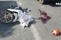 Cô gái trẻ ngã ra đường sau va chạm bị xe tải cán chết thảm