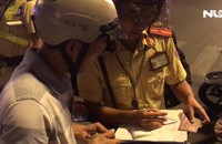 Vượt quá nồng độ cồn, tài xế... mong được thông cảm!