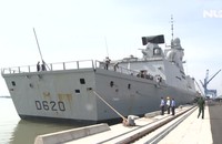 Chiến hạm của Hải quân Pháp thăm TP HCM
