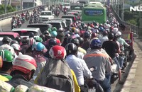 Ghi nhanh: Sợ hãi kẹt xe trên cầu Kênh Tẻ