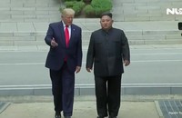 Clip: Cuộc gặp lịch sử giữa TT Trump và Chủ tịch Kim trên đất Triều Tiên