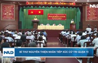 Bí thư Nguyễn Thiện Nhân tiếp xúc cử tri quận 11