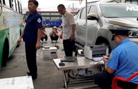 TP HCM chốt chặn kiểm tra khí thải ôtô