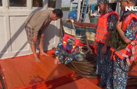 Cảnh sát biển bắt tàu chở 80.000 lít dầu không rõ nguồn gốc