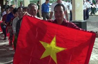 Trao 2.000 lá cờ Tổ quốc cho ngư dân huyện An Minh