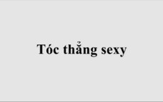 Tóc thẳng thật sexy