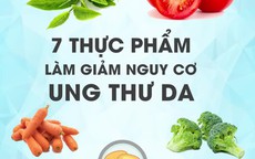 7 thực phẩm giảm nguy cơ ung thư da hiệu quả