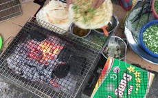 Bánh tráng mắm ruốc - món ăn vặt hút khách ở Quảng Ngãi