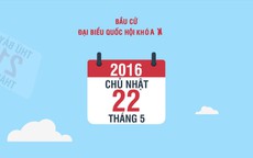 Quy trình bầu cử ĐBQH và HĐND các cấp 2016-2021