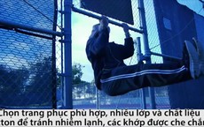 Mẹo giữ ấm khi tập thể dục trong trời lạnh