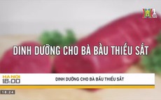 Dinh dưỡng cho bà bầu thiếu sắt